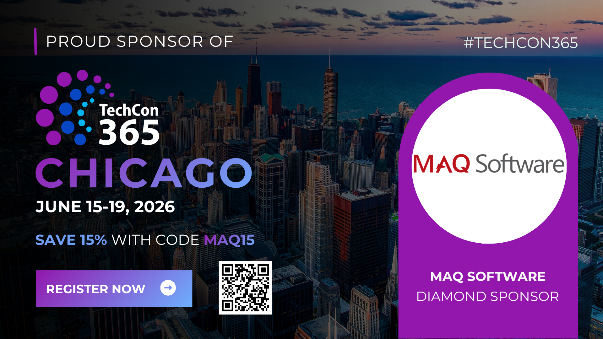 TechCon 365 Chicago 2026 banner