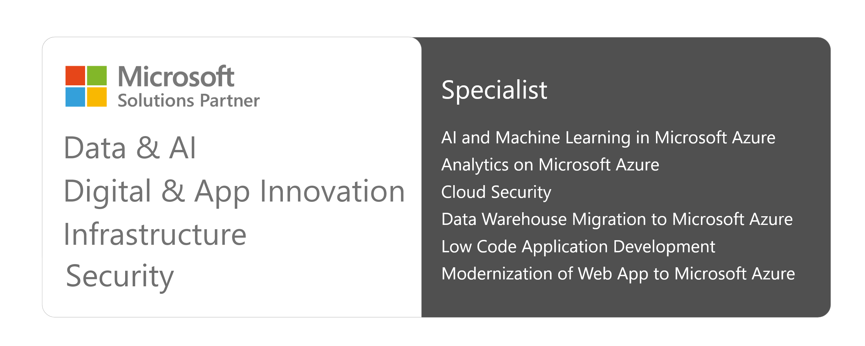 Microsoft solutions partner banner